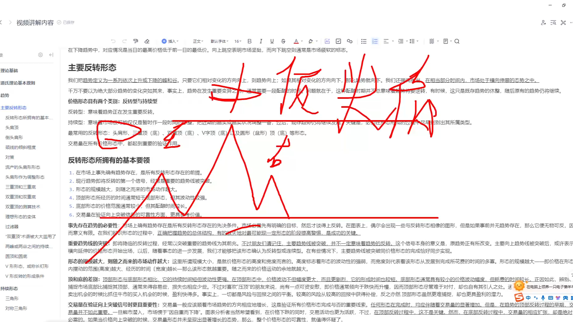 [图]期货交易技术分析-具体方法