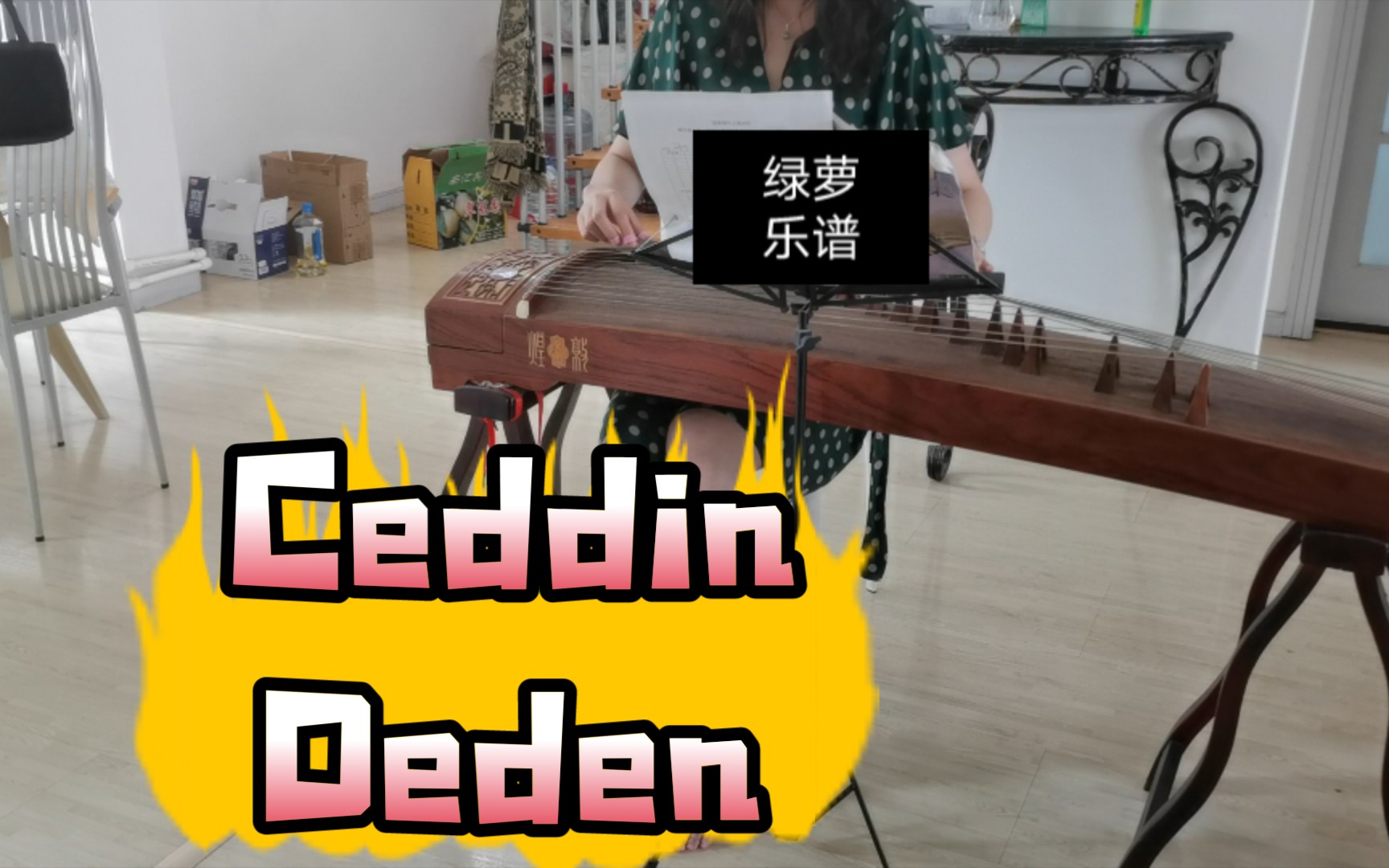 【古箏翻彈】ceddin deden