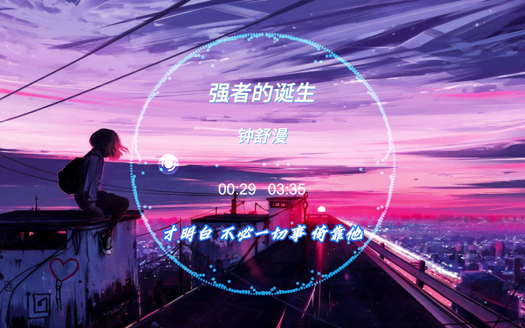 【Hi-Res无损音乐】从歌声中感受《强者的诞生》‘明白生於这世上 凭自己医好创伤’