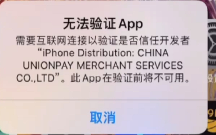 IOS15.0.2信任APP后还是无法打开软件