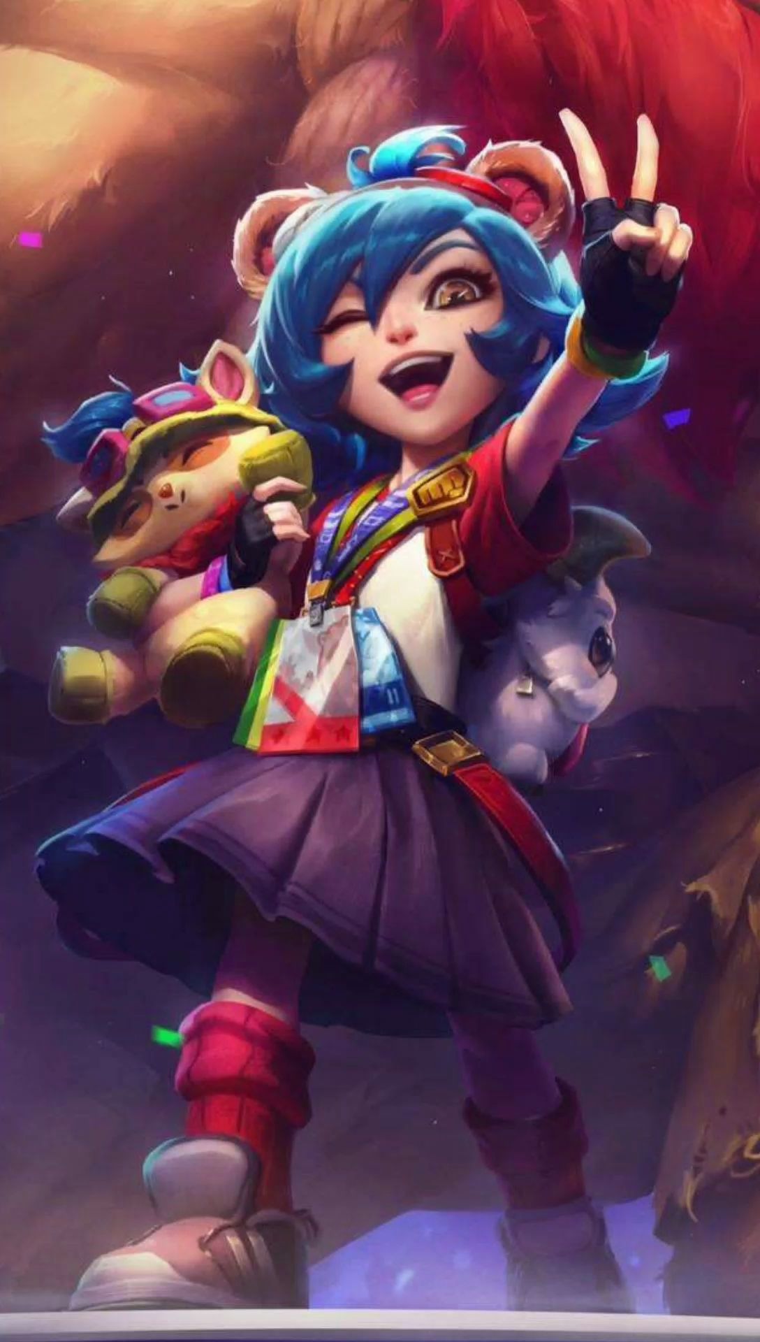 英雄联盟皮肤十周年安妮cos