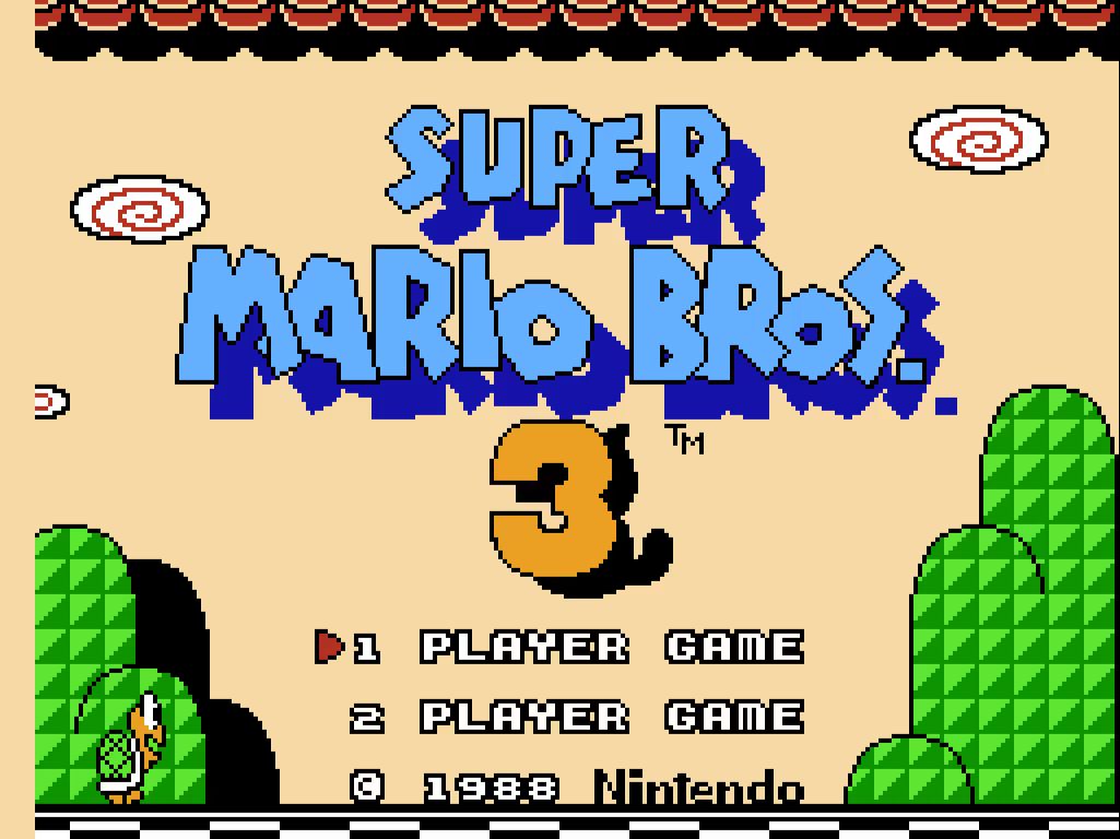 [图]FC超级马里奥兄弟3(Super Mario Bros. 3)美版一命通关【个人留档记录向】