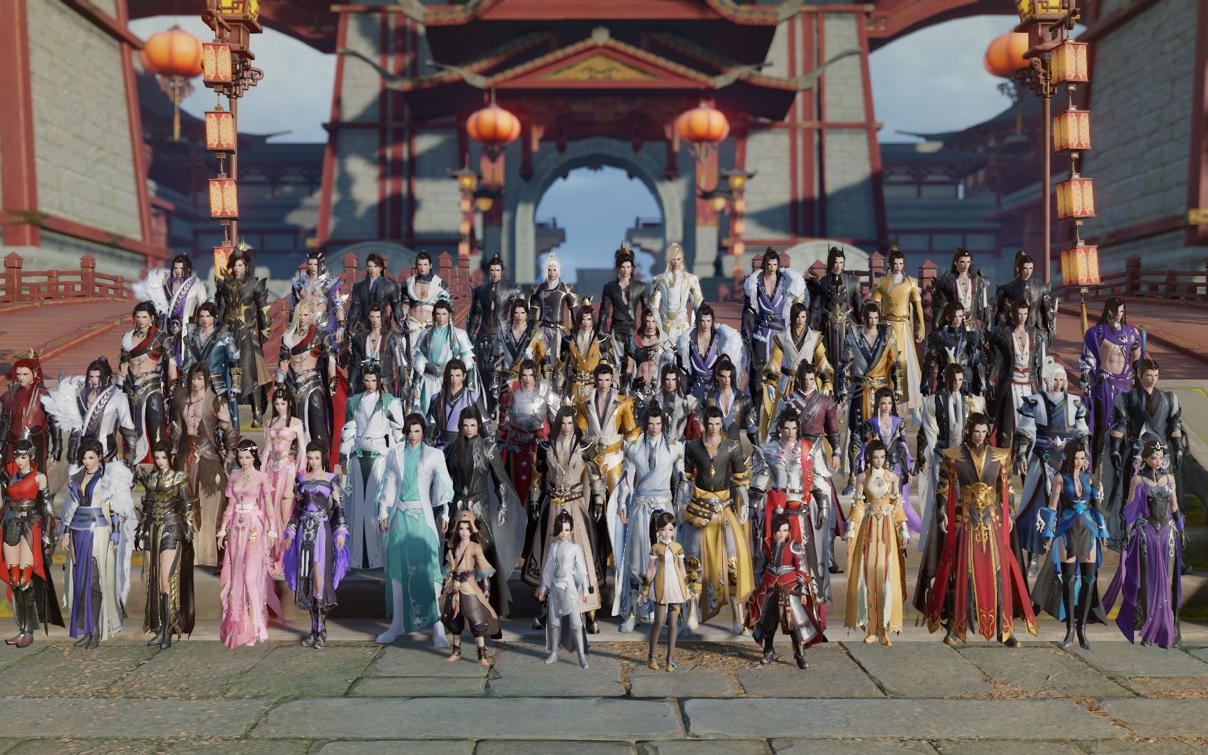 【剑网三/重置版】群像-寄明月