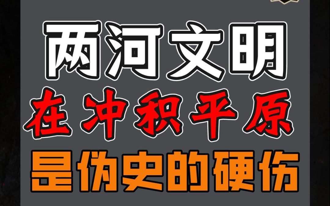 西方把文明发源地原则在冲积平原是硬伤哔哩哔哩bilibili