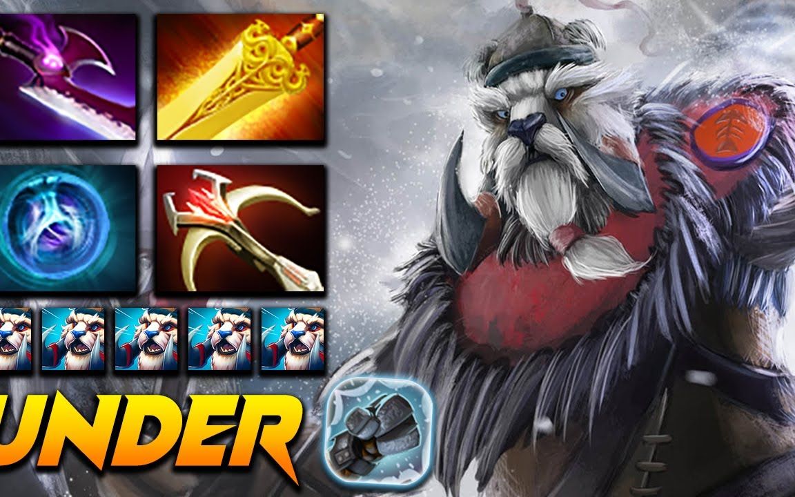 31 dota2】巨牙海民教学!28-7-27!