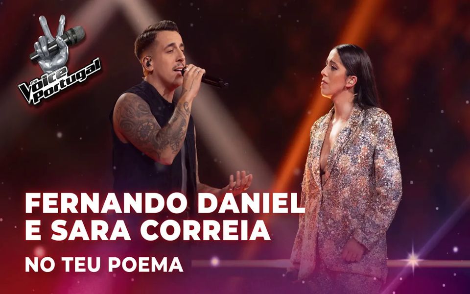 【葡萄牙好声音】fernando daniel e sara correia - "no teu poema"
