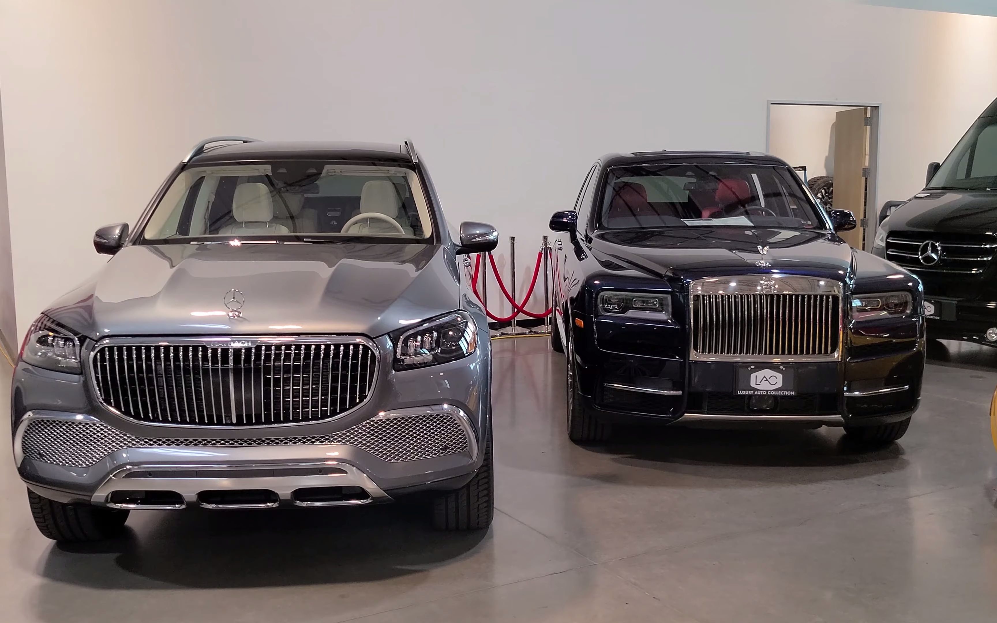 奔驰迈巴赫x167gls级gls600vs劳斯莱斯库里南