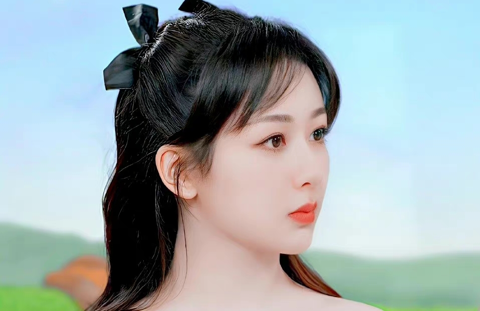 清爽的杨文静!超好看!