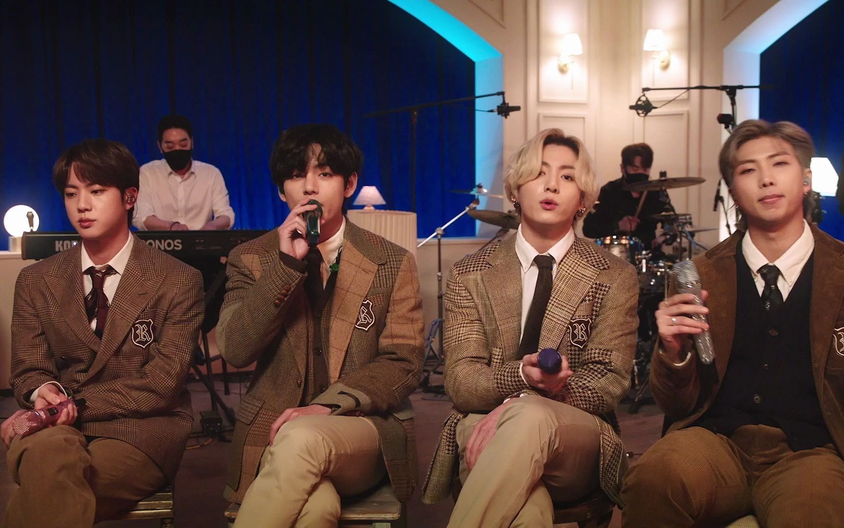 【防弹少年团】mtv不插电life goes on现场预览(1080p)