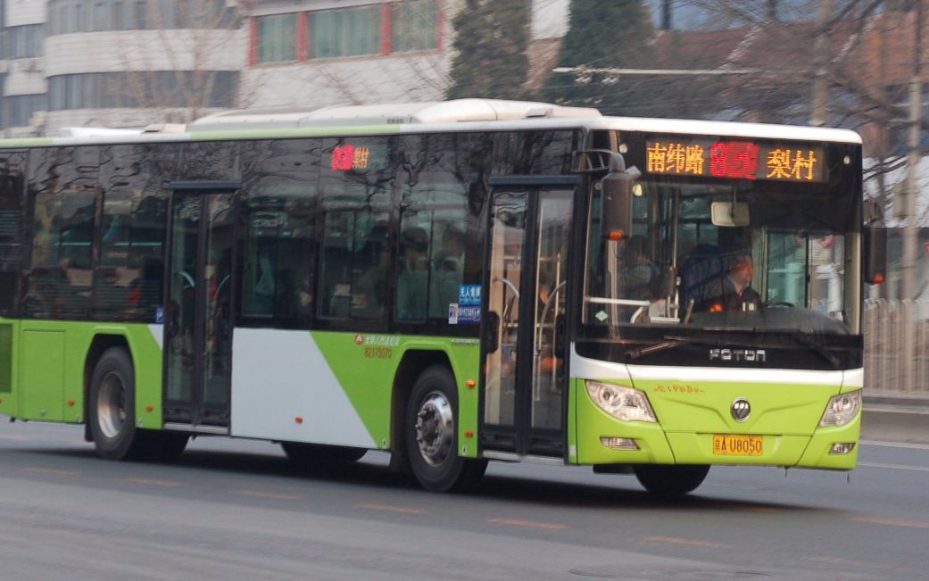 【sasha-pov*32】北京公交832路定班 梨村-天桥(南纬路) 前面展望