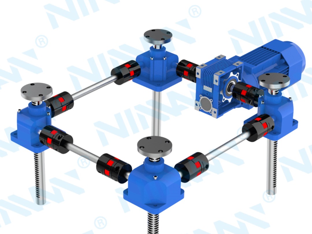 齿轮齿条同步升降平台