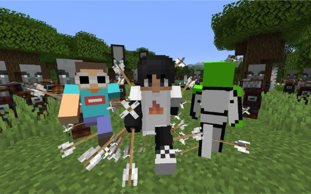 dreamteam的挑战每分钟会遭到灾厄村民的袭击该怎么对付