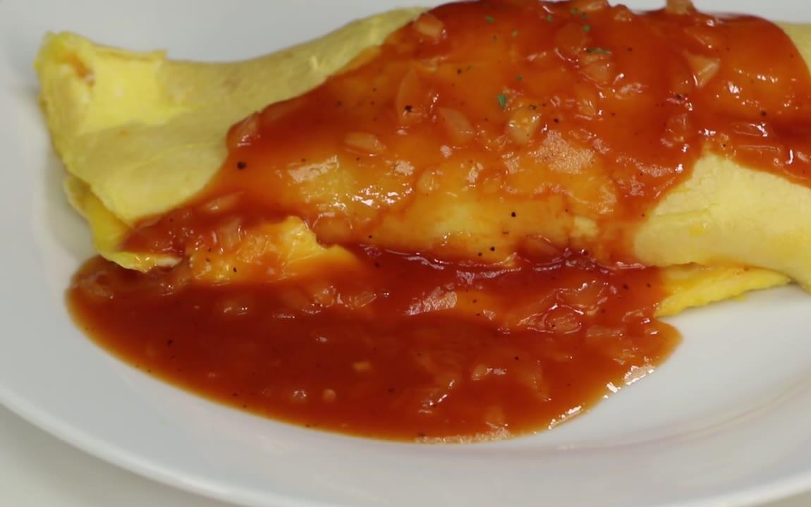 蛋包饭一次就上手!omelette rice_哔哩哔哩_bilibili