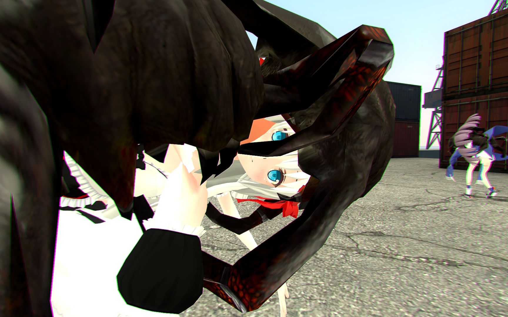 碧蓝航线白鹰舰队被剧毒猎头蟹附身寄生恶堕_哔哩哔哩_bilibili