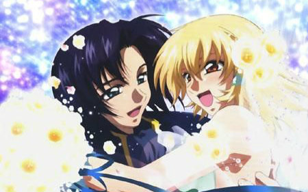 高达seedmad阿斯兰x卡嘉莉虹之间