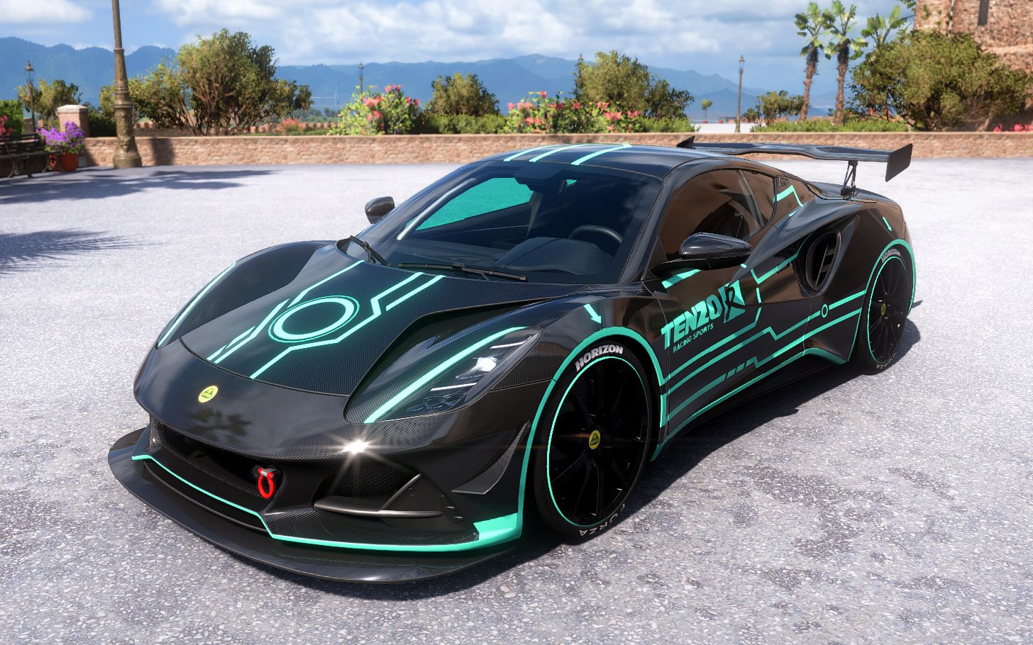 地平线5:爆改路特斯2023,把跑车改成越野车开去爬山