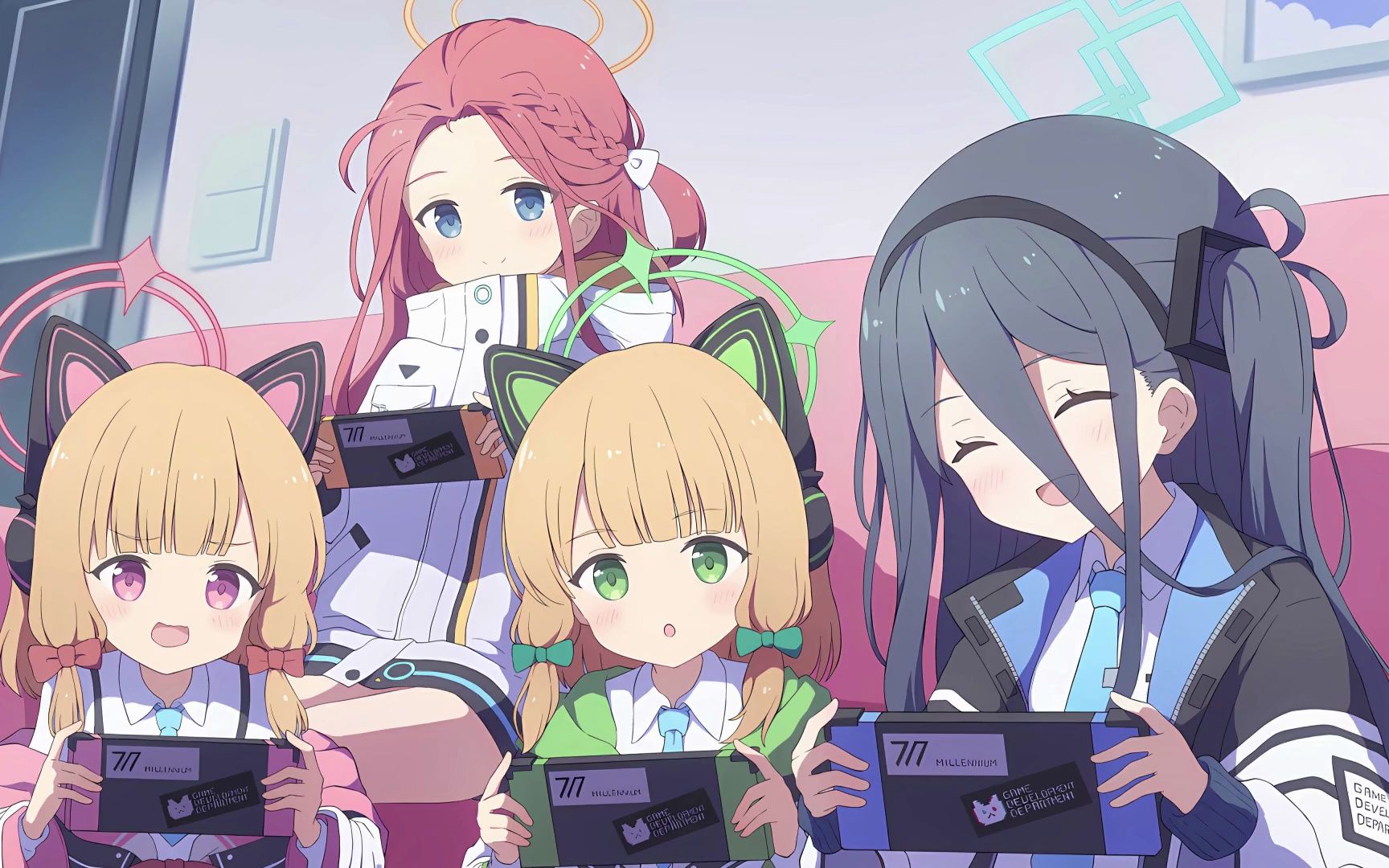 【碧蓝档案】ai游戏开发部 - 淋雨一直走