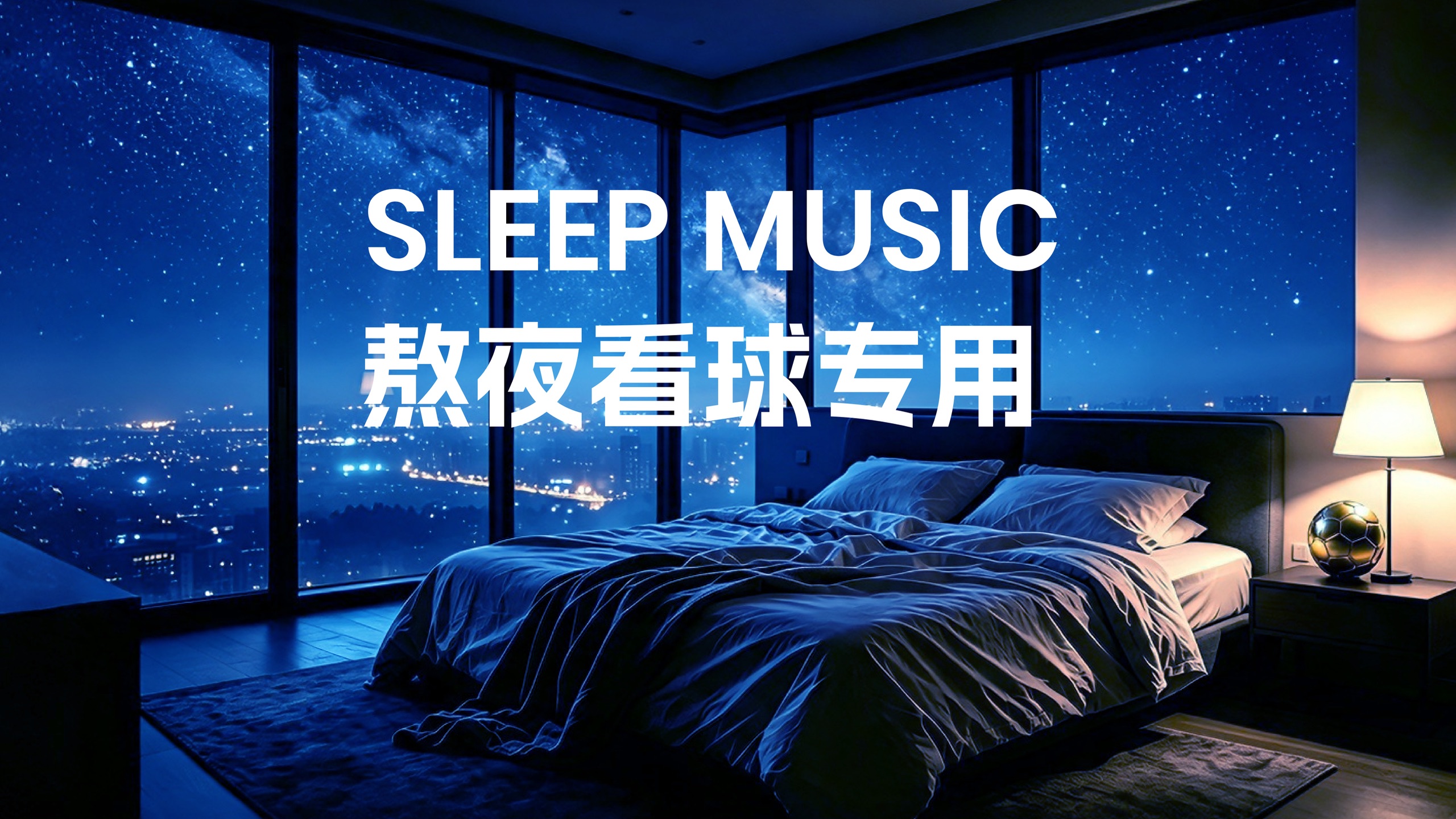 ?????????・熬夜看球专用深度睡眠｜30分钟快速平复心跳×深度修复｜夜雨×极简钢琴｜高音质助眠纯音乐