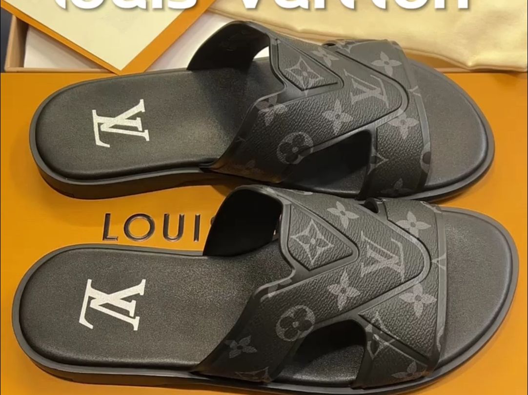 夏天没有拖鞋是不完整的 开箱lv拖鞋夏天搭配必备款