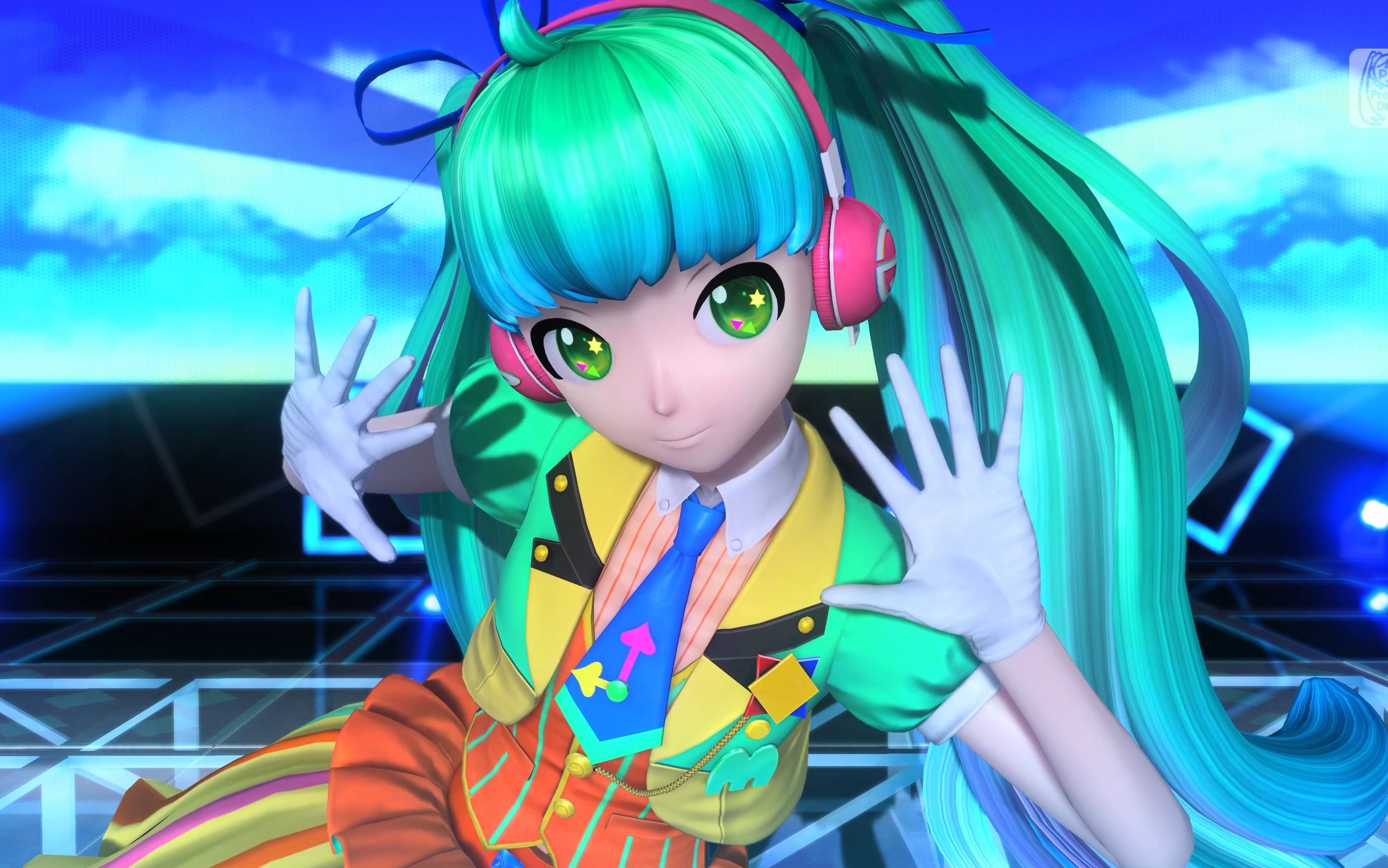 「hand in hand」-初音未来 歌姬计划 4k游戏视频壁纸【小鱼儿录播】