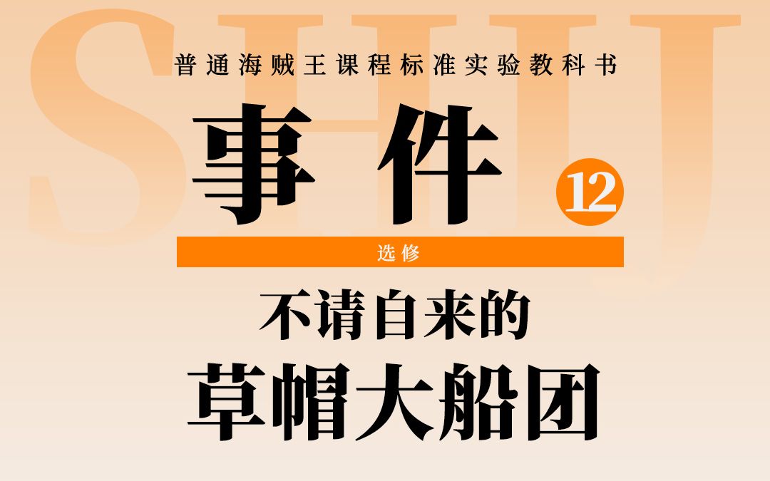 海贼王冷门剧情:“不请自来的”草帽大船团后来的故事!巴托洛米奥挑衅四皇!哔哩哔哩bilibili