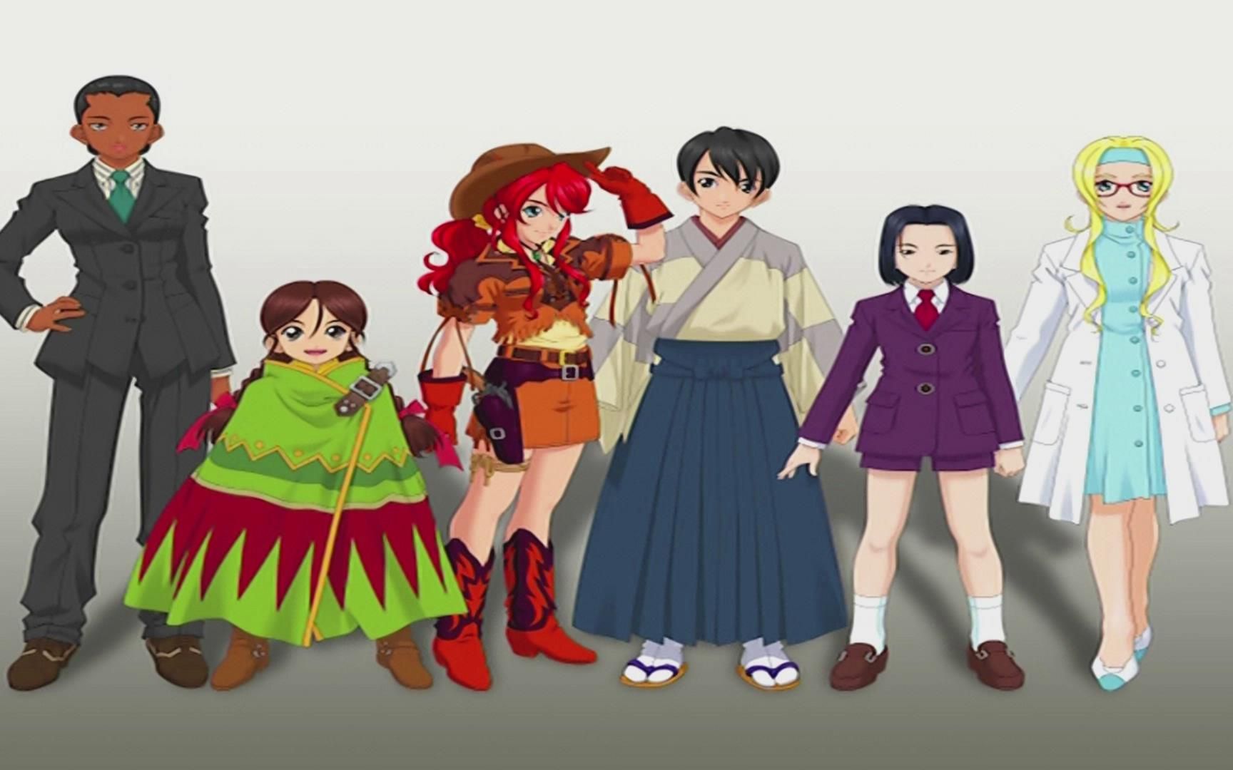 ps2樱花大战5再见吾爱限定版特典影像preview disk