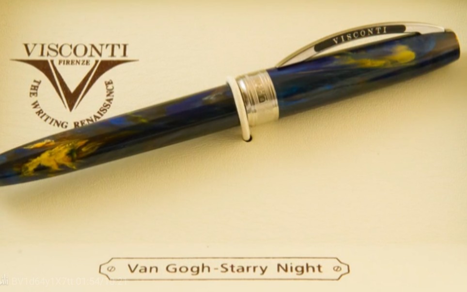 [图]维斯康蒂【梵高：星月夜】钢笔测评Visconti Van Gogh Collection - Starry Night【the pen habit】