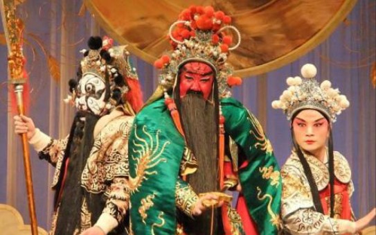 徽剧水淹七军观阵各版本集锦