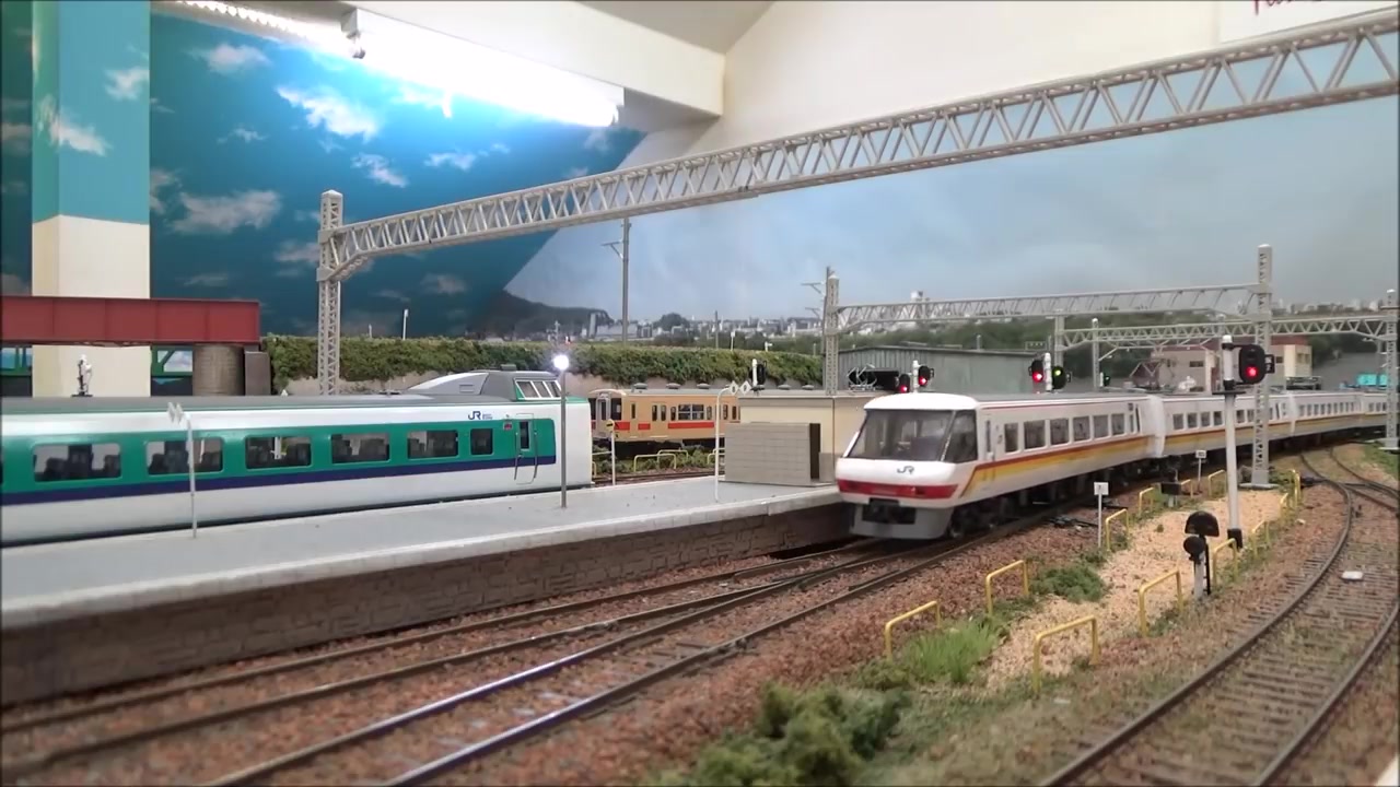 ho比例 新旧色381系 287系 电力机车模型_哔哩哔哩 (゜-゜)つロ 干杯