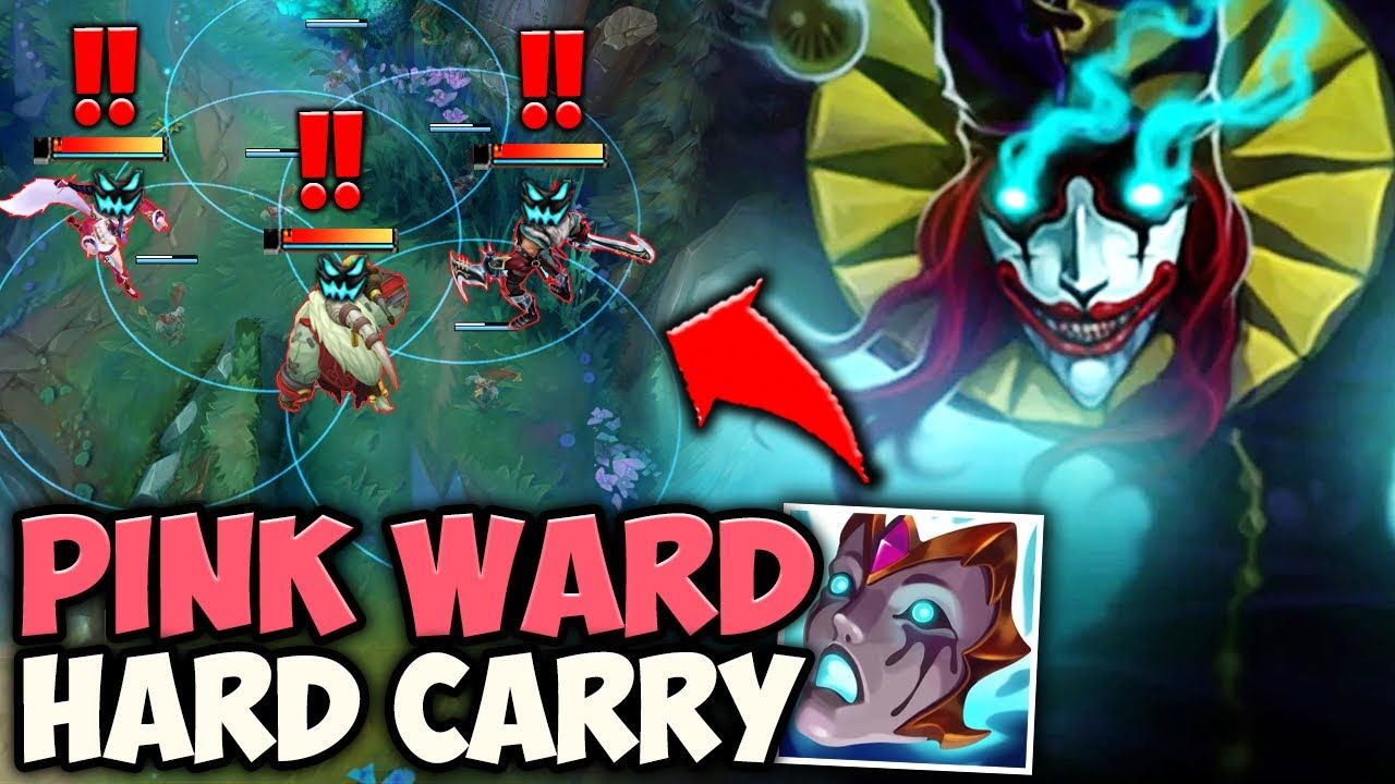 This is how Pink Ward carries games with Shaco support... (OUTSMART THE ENEMIES)哔哩哔哩bilibili英雄联盟