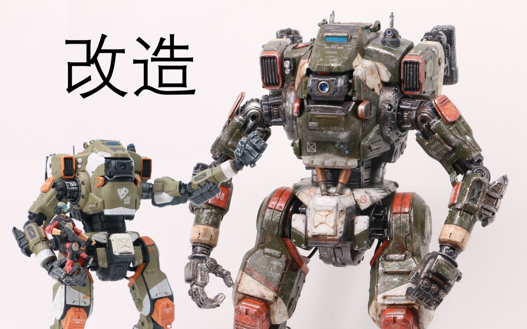 泰坦陨落bt7274改造成品分享 麦克法兰【及嘉测评第六十二期】_哔哩