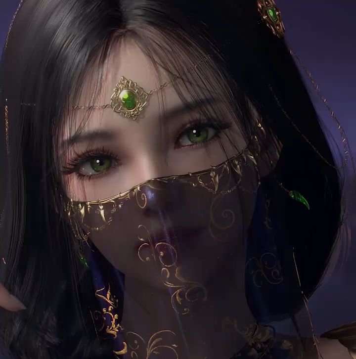 鬼刀～ #国漫女神二次元动漫