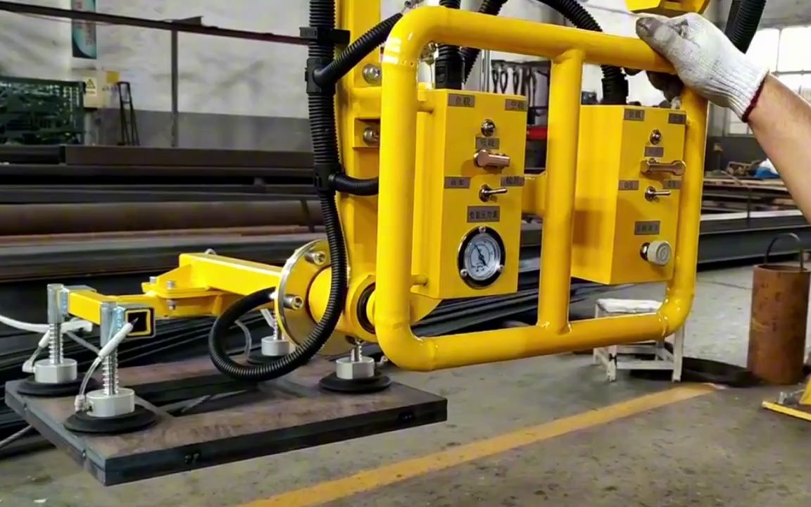 吸盘式助力机械手的近景实操教程