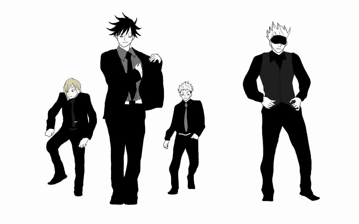 爆肝手书妄想疾患咒术回战组合男团出道快来看你们老公耍酷