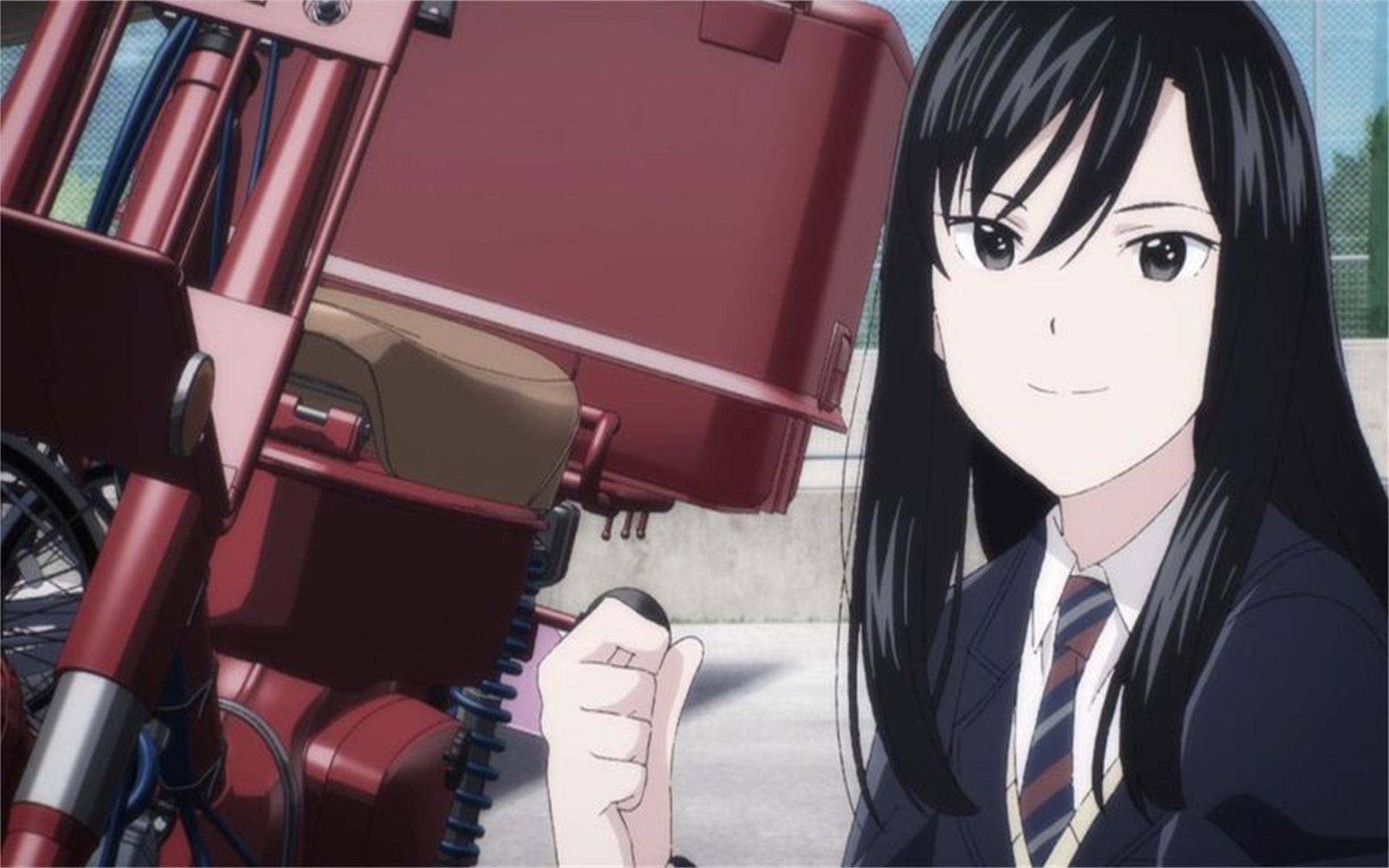 孤僻少女喜提一辆小摩托,还因此结识一个好朋友!