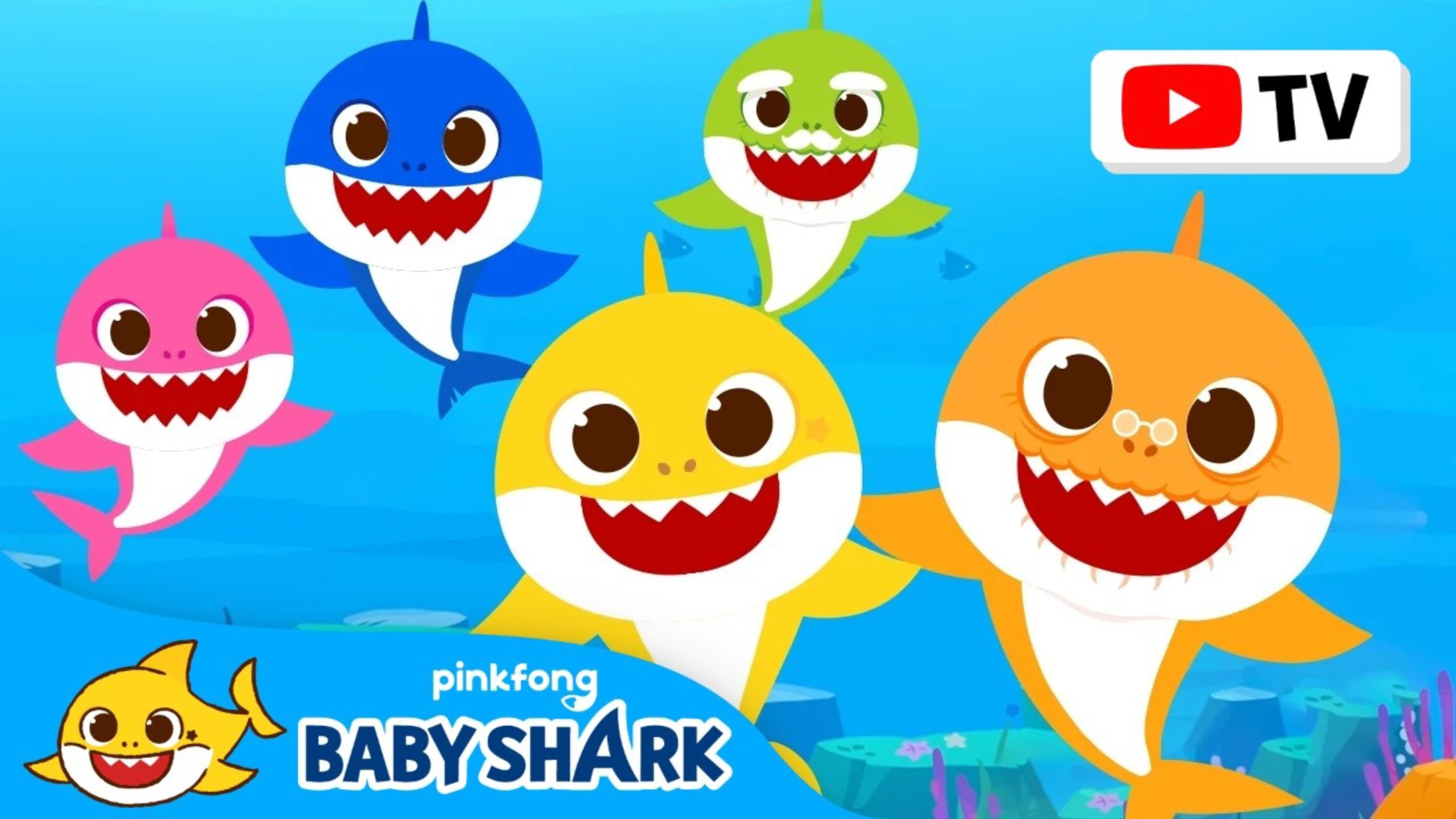 Baby Shark Doo Doo Doo 30 Min Baby Shark Song for Kids Babyshark 鯊魚寶寶 Pinkfong