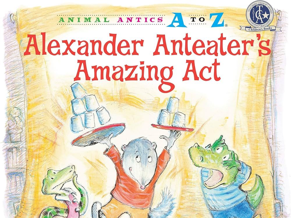 超精彩的表演 alexander anteaters amazing act》兒童英語繪本故事