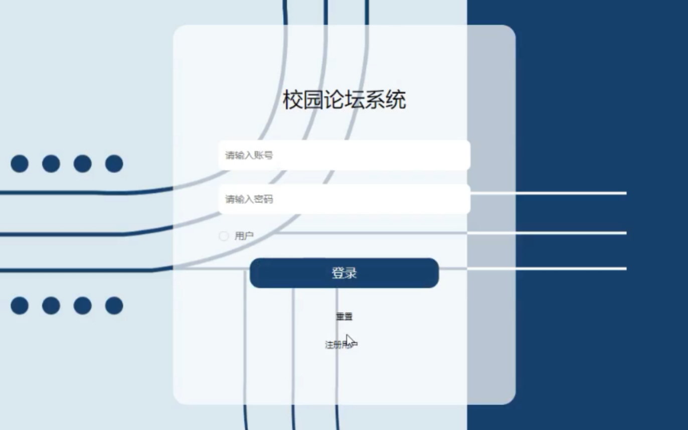 计算机毕业设计—Java校园论坛系统. 毕设选题+开题报告+论文+答辩ppt+系统架构视频哔哩哔哩bilibili