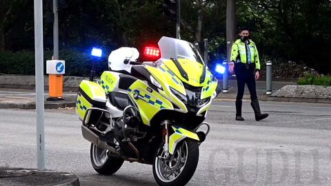 香港警察交通部护送组r1250rtp新警车 哔哩哔哩