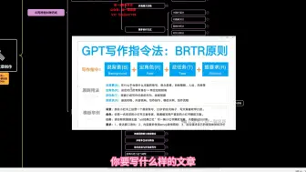 Download Video: AI写作的N种方式：BRTR原则+逐步引导法