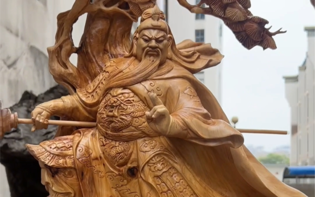 关公御龙,事业长虹