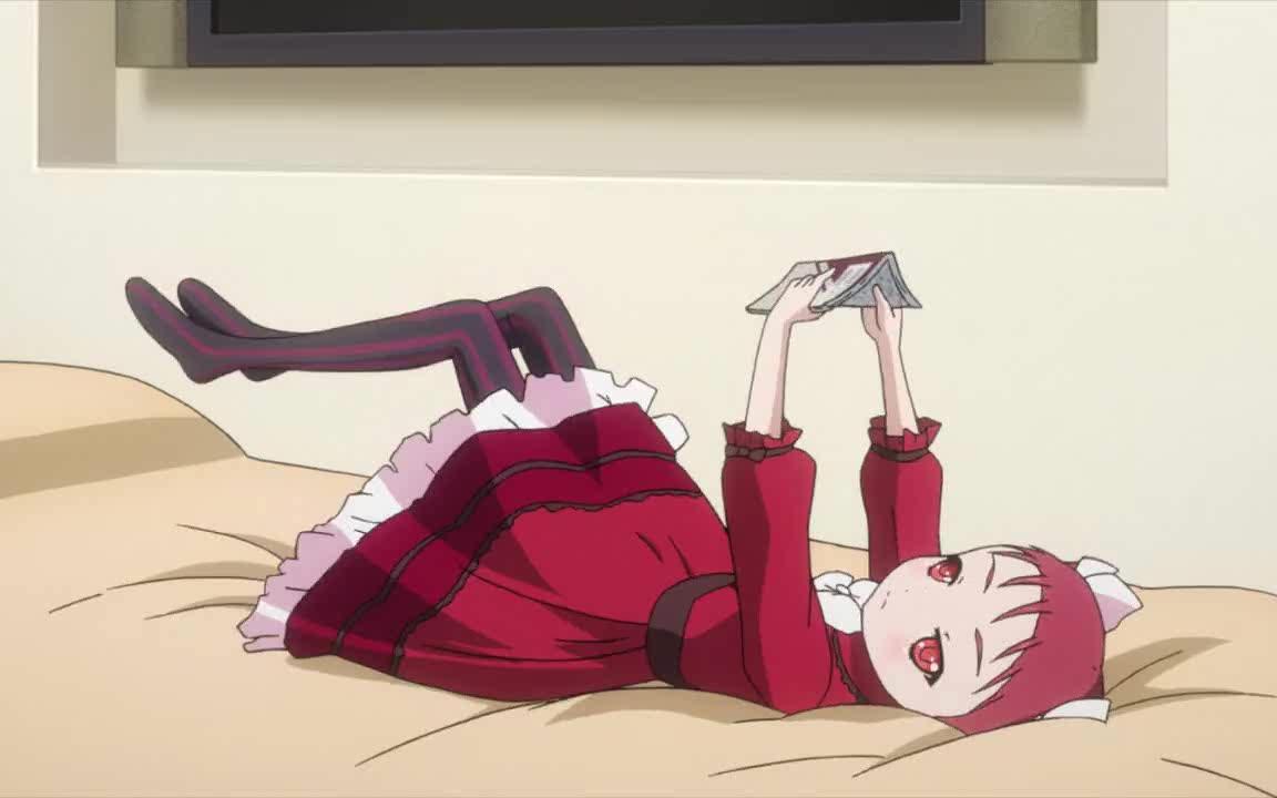 上月由仁子: 欢迎回来,欧尼酱~~~[加速世界infinite burst]