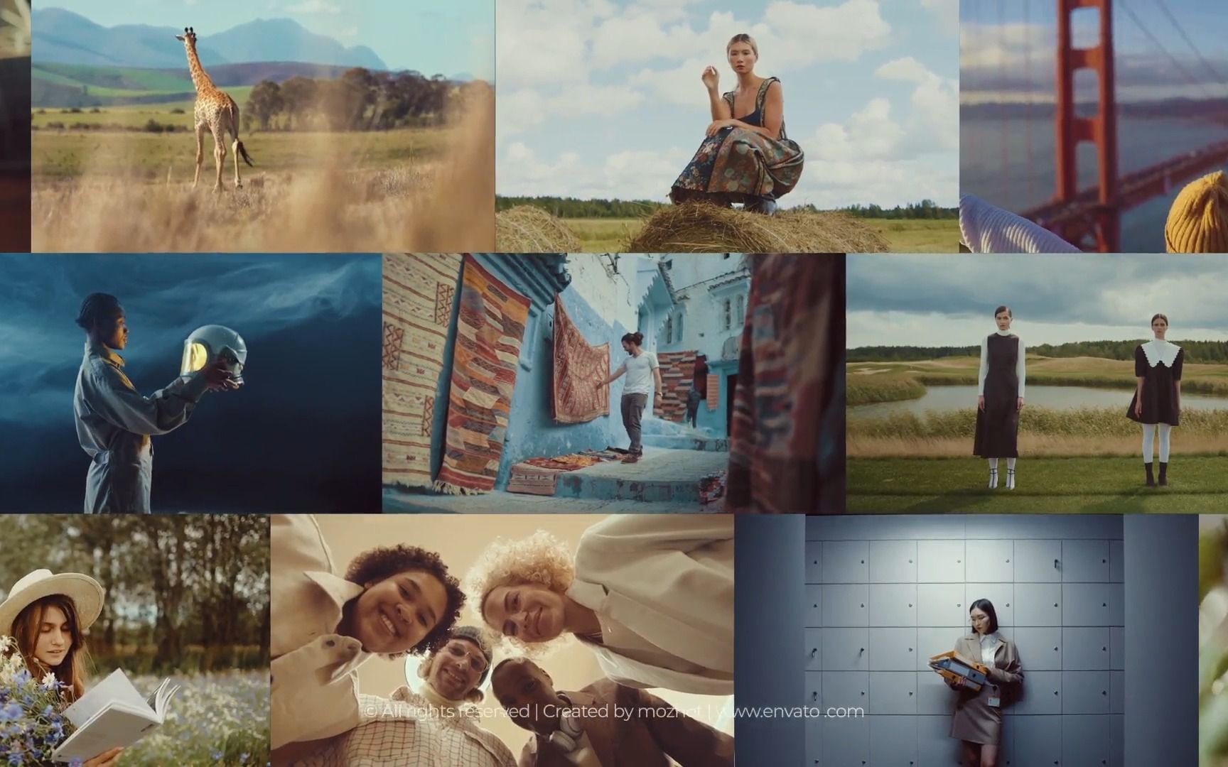 ae模板|节奏创意模特展示拍摄花絮业务宣传广告大片