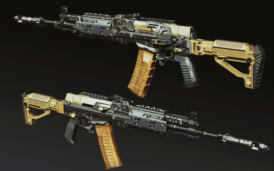 【枪械设定】你说我的ak不够科幻?