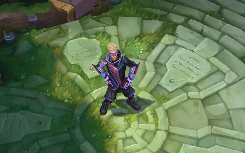 【lol】盲僧巅峰之星单一炫彩皮肤演示