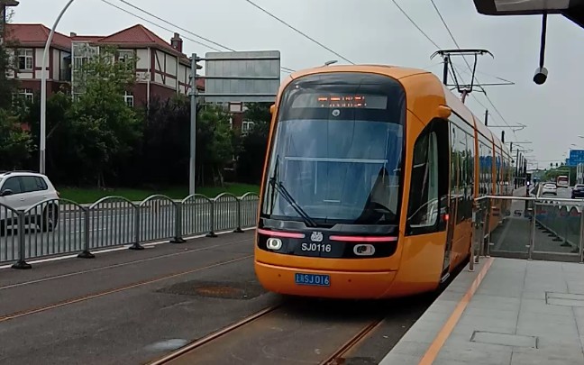 (存货)上海松江有轨电车出站