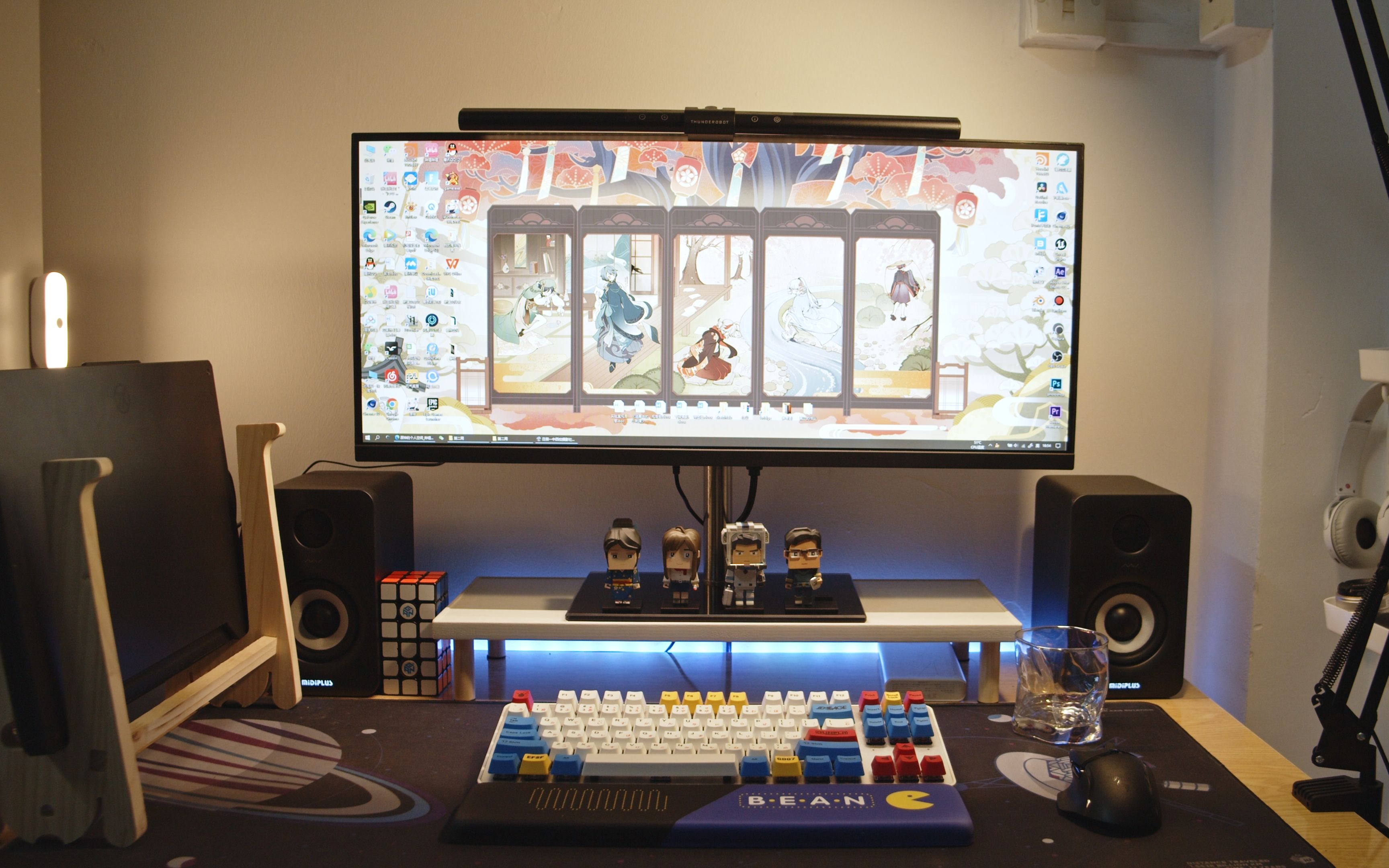 【宿舍桌面改造】绝对谁都买得起的平民桌面改造 | 桌面好物分享