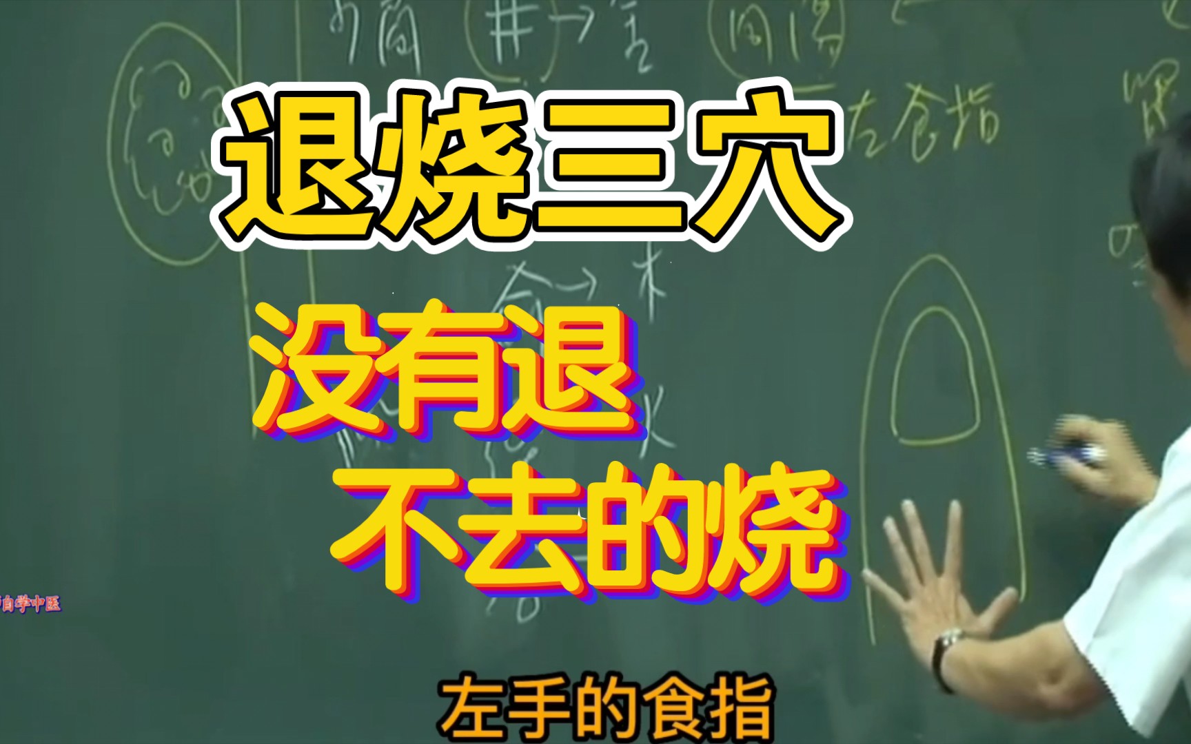 [图]倪师教你三个穴道发烧退热有奇效，建议点赞收藏