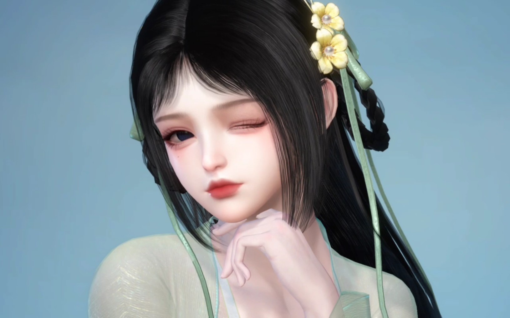 逆水寒71乖宝脸 女儿尊嘟好看