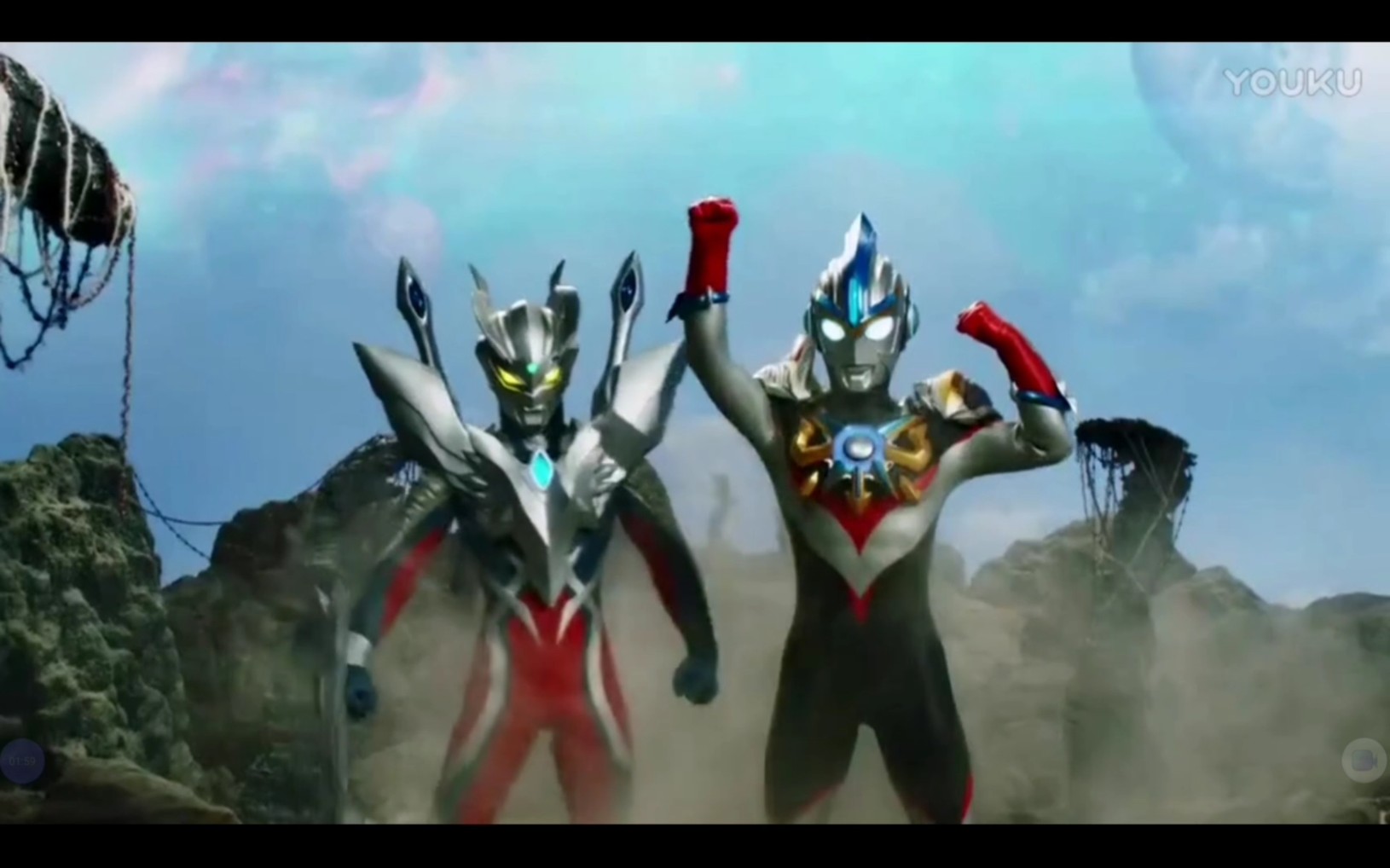 究极赛罗与欧布三位一体并肩战斗,不要错过啊